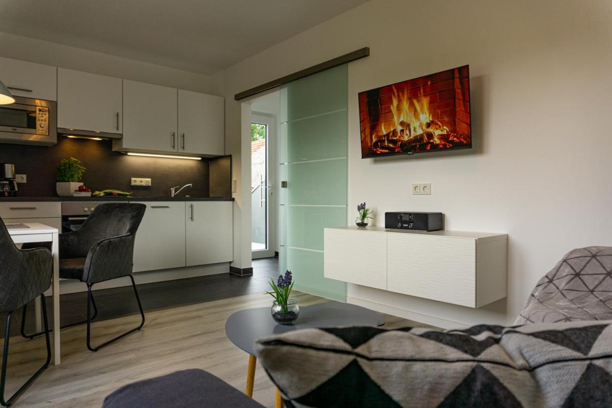 Ferienwohnung Dorfbrunnen 梅尔齐 外观 照片